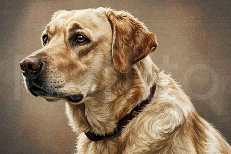 AI Dog Photo Labrador Retriever