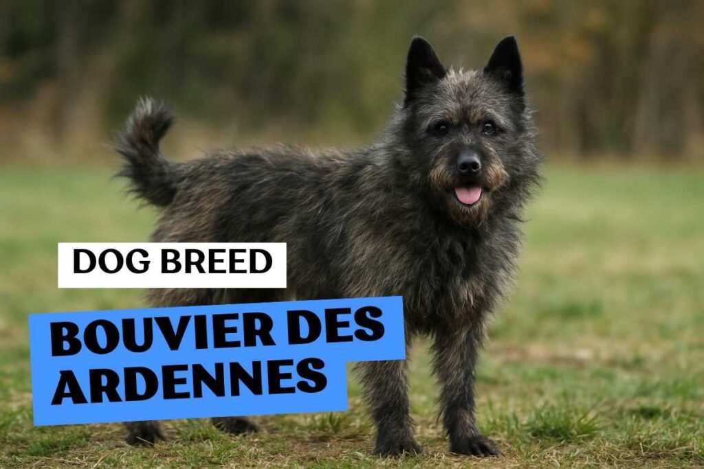 Dog Bouvier des Ardennes