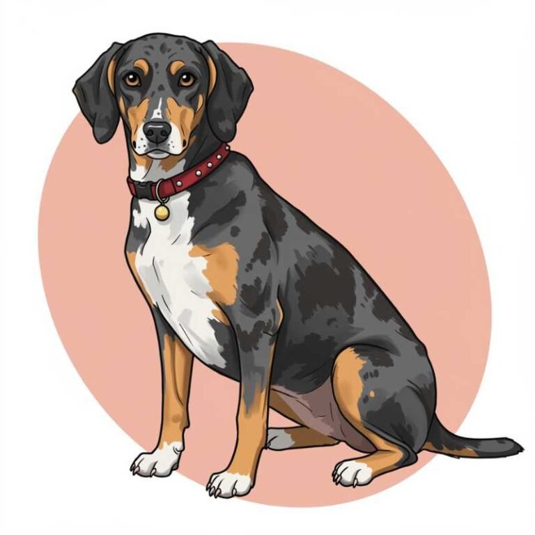 AI Image Dog American Leopard Hound