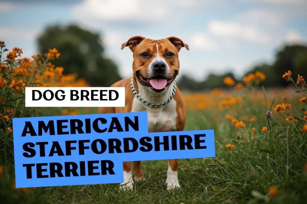 Dog American Staffordshire Terrier