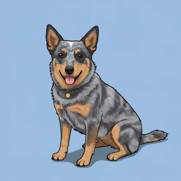 AI Image Dog Australian Stumpy Tail Cattle Dog