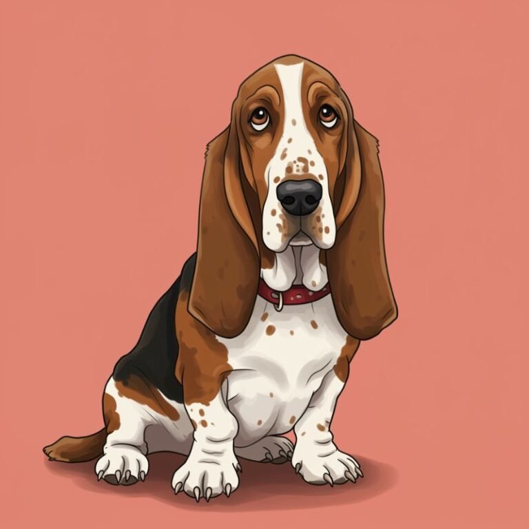 AI Image Dog Basset Hound