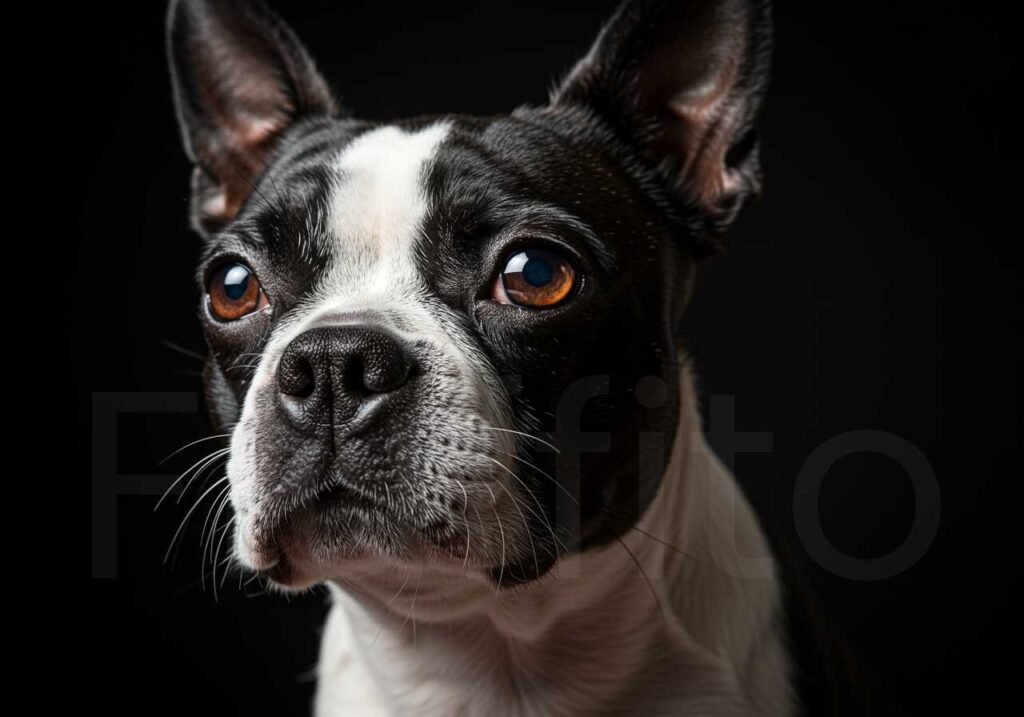 AI Image Dog Boston Terrier