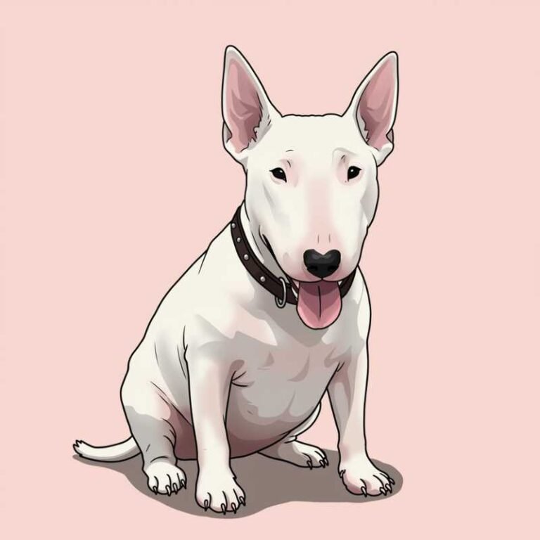 AI Image Dog Bull Terrier