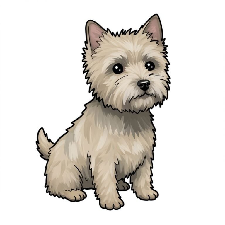 AI Image Dog Cairn Terrier