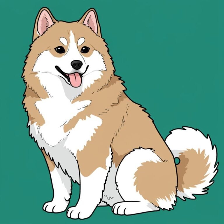 AI Image Dog Canadian Eskimo Dog