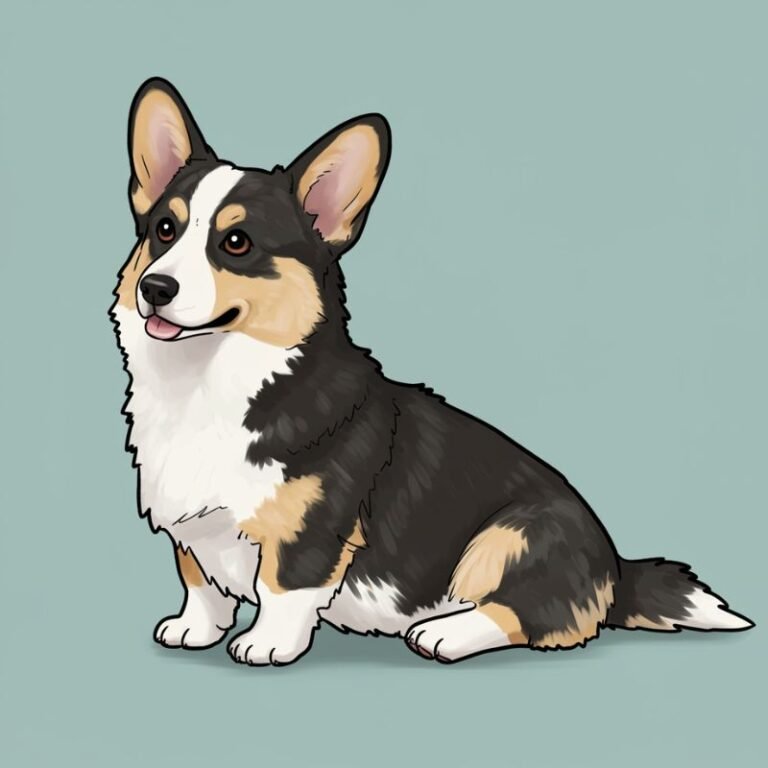 AI Image Dog Cardigan Welsh Corgi