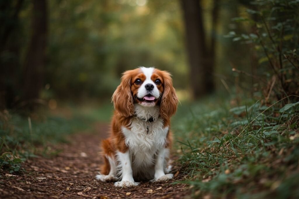 AI image Dog Cavalier King Charles Spaniel