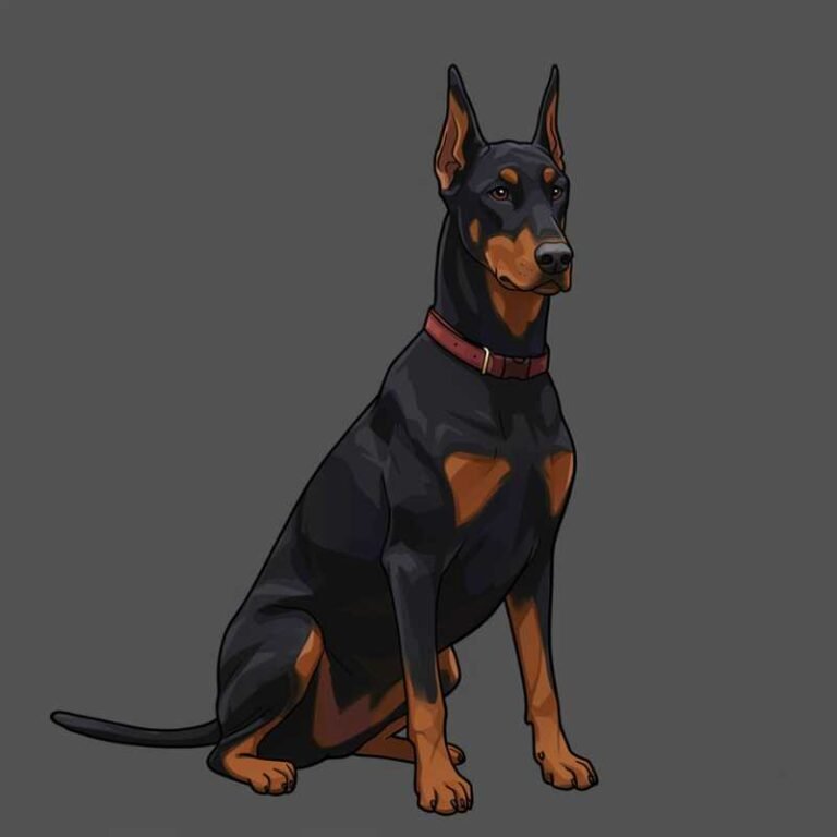 AI Image Doberman Pinscher