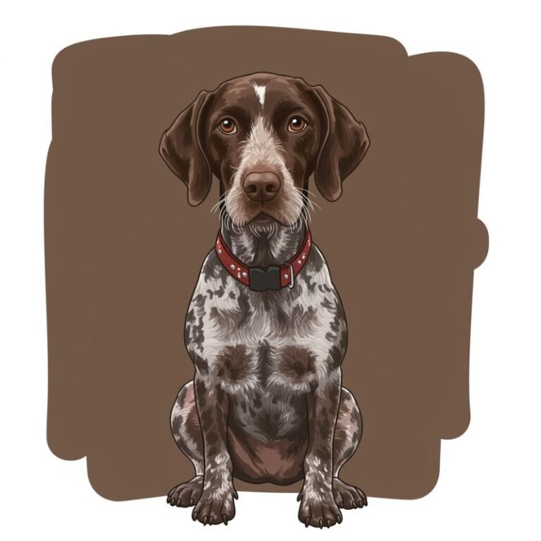AI Image Dog German Shorthaired Pointer