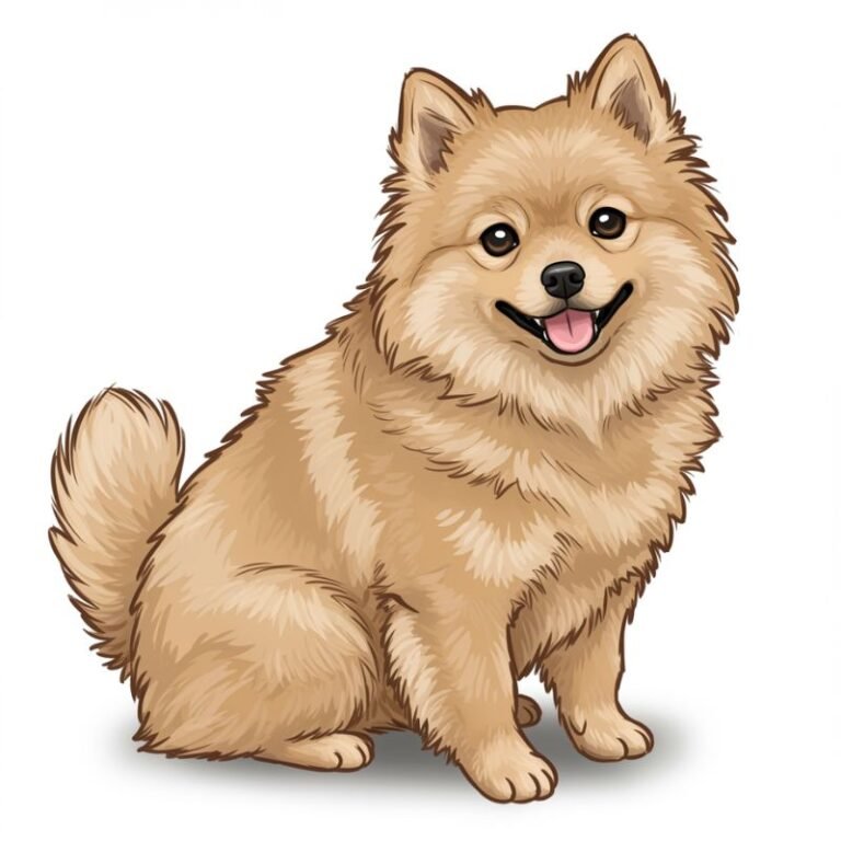 AI Image Dog German Spitz