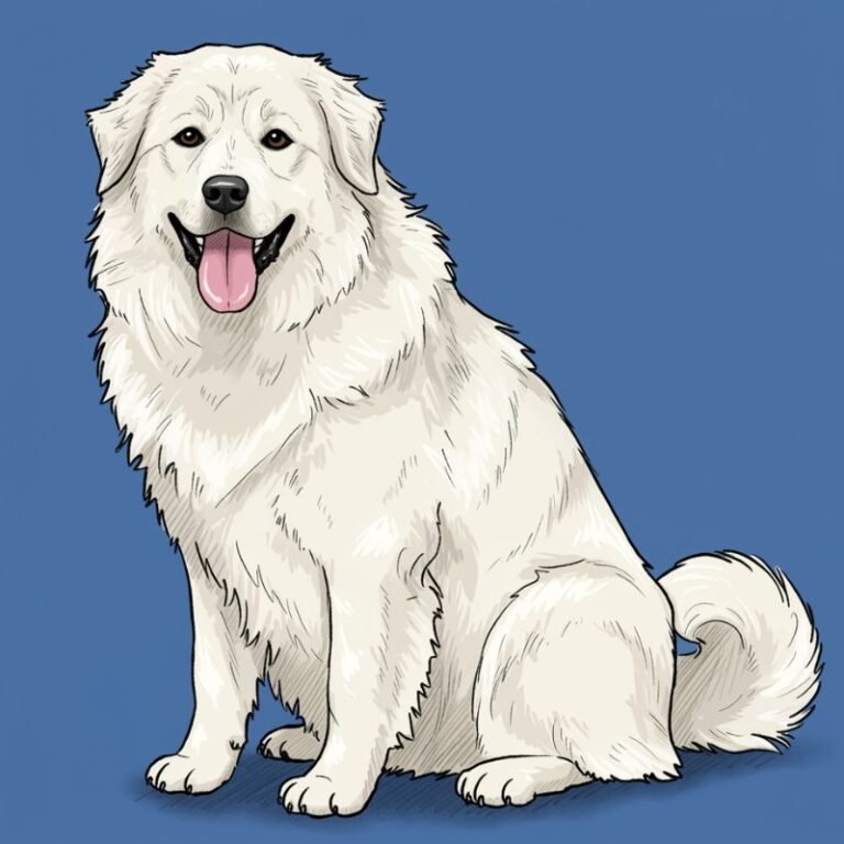 AI Image Dog Great Pyrenees