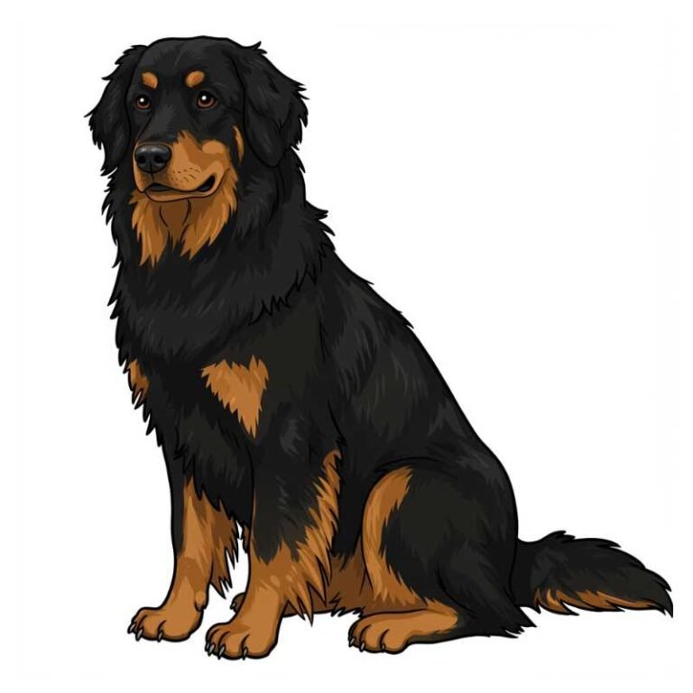 AI Image Dog Hovawart