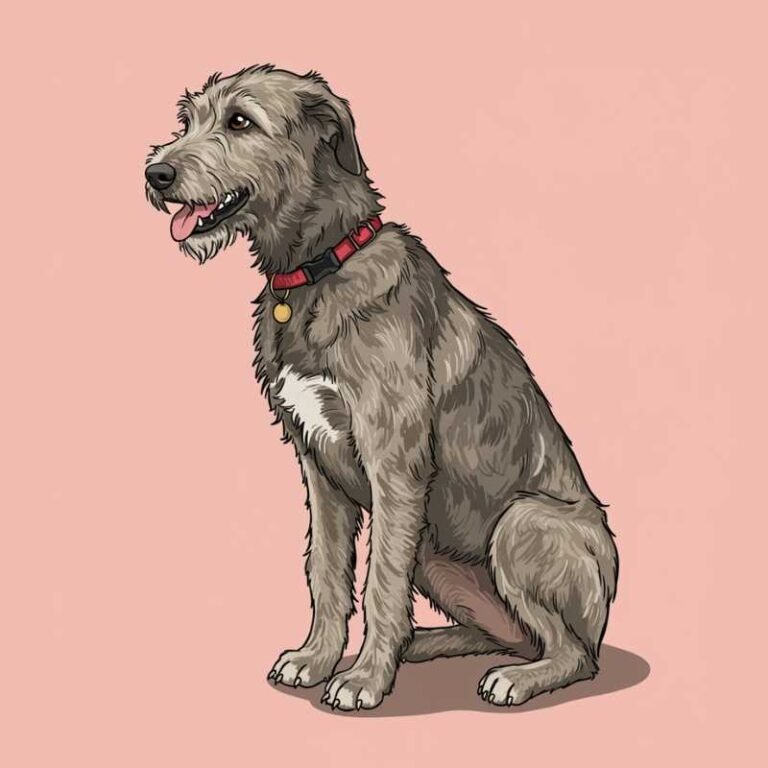 AI Image Dog Irish Wolfhound