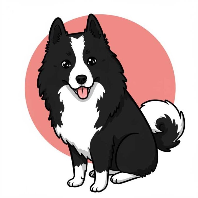 AI Image Dog Karelian Bear Dog