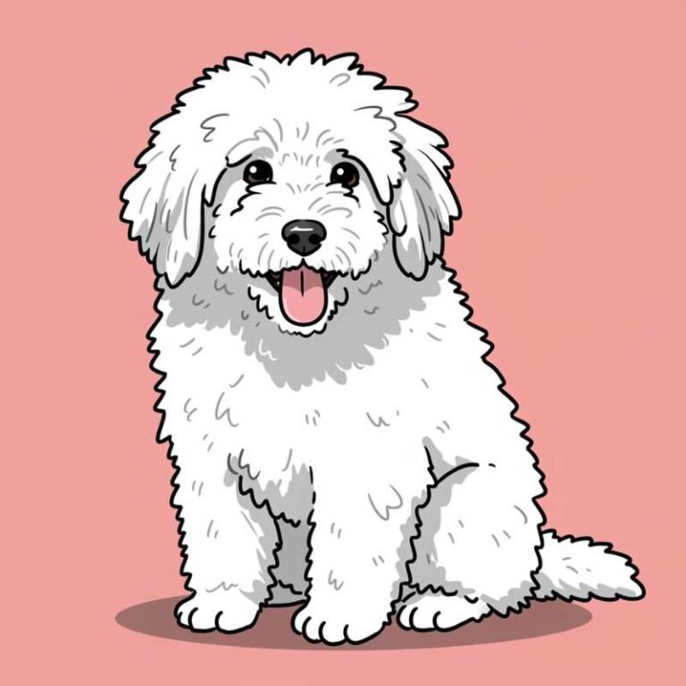 AI Image Dog Komondor