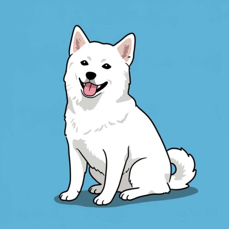 AI Image Dog Korean Jindo Dog