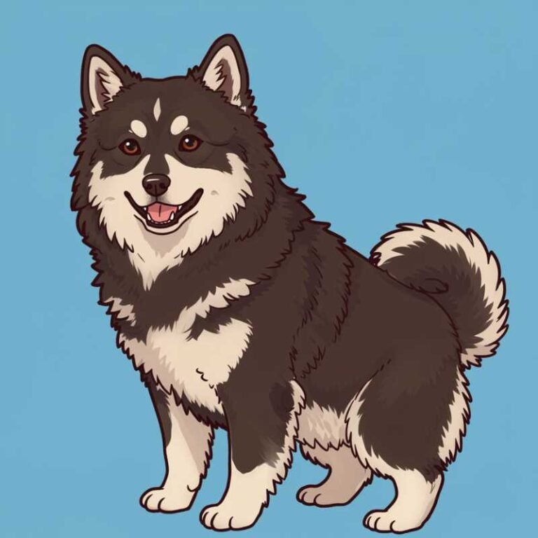 AI Image Dog Lapponian Herder