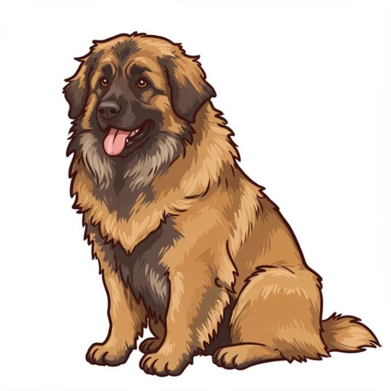 AI Image Dog Leonberger