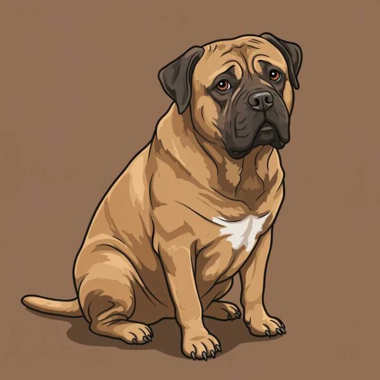AI Image Dog Mastiff