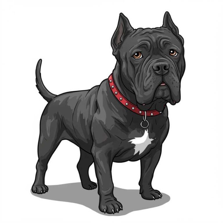 AI Image Dog Neapolitan Mastiff