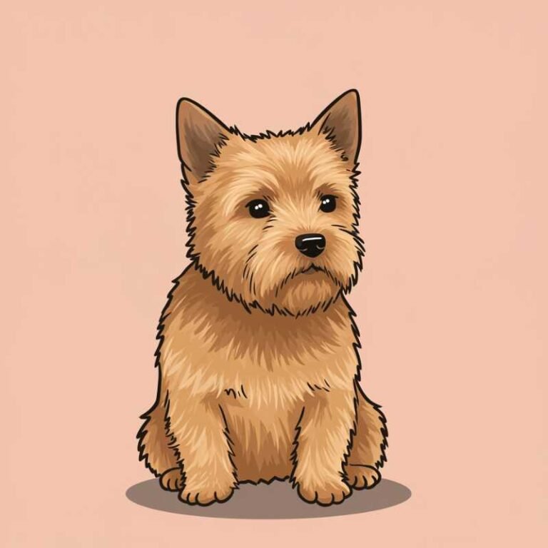AI Image Dog Norwich Terrier