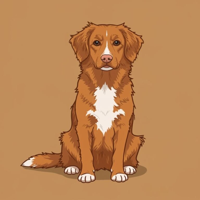 AI Image Dog Nova Scotia Duck Tolling Retriever