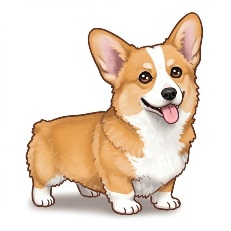 AI Image Dog Pembroke Welsh Corgi