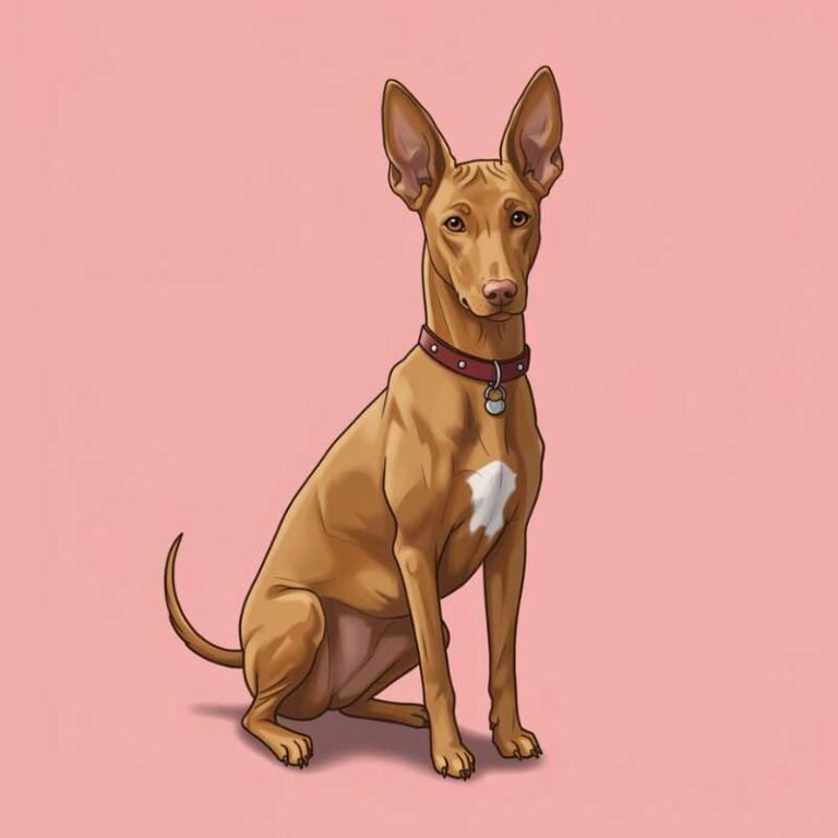 AI Image Dog Pharaoh Hound