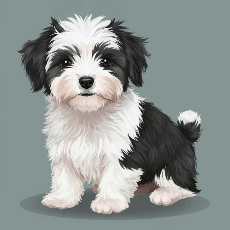 AI Image Dog Polish Lowland Sheepdog