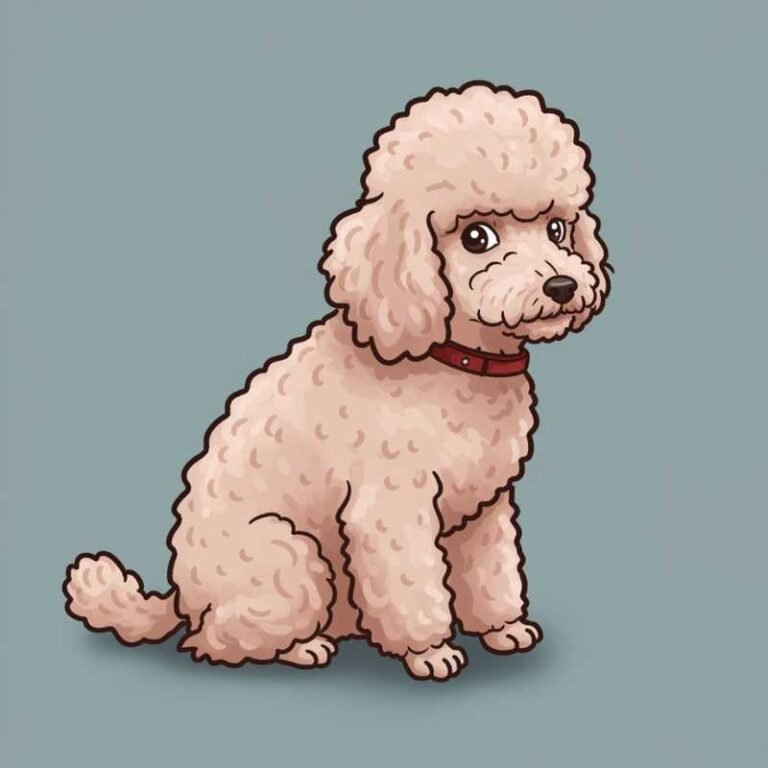 AI Image Dog Poodle