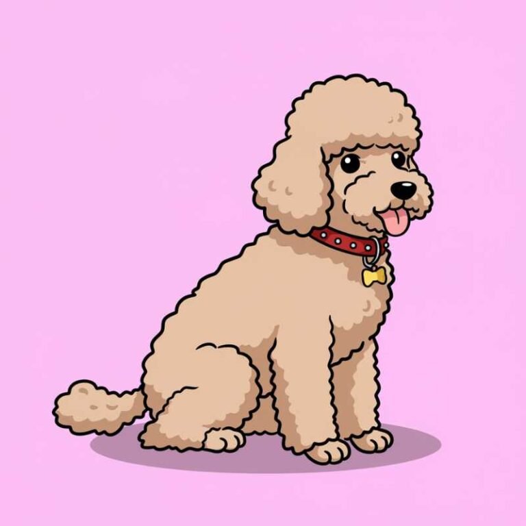 AI Image Dog Poodle Toy