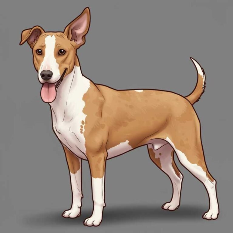 AI Image Dog Portuguese Podengo