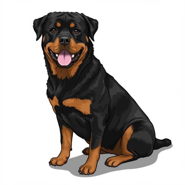 AI Image Dog Rottweiler