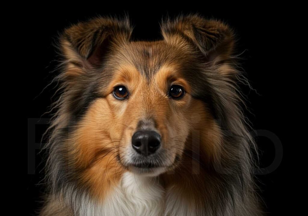 AI Image Dog Shetland Sheepdog