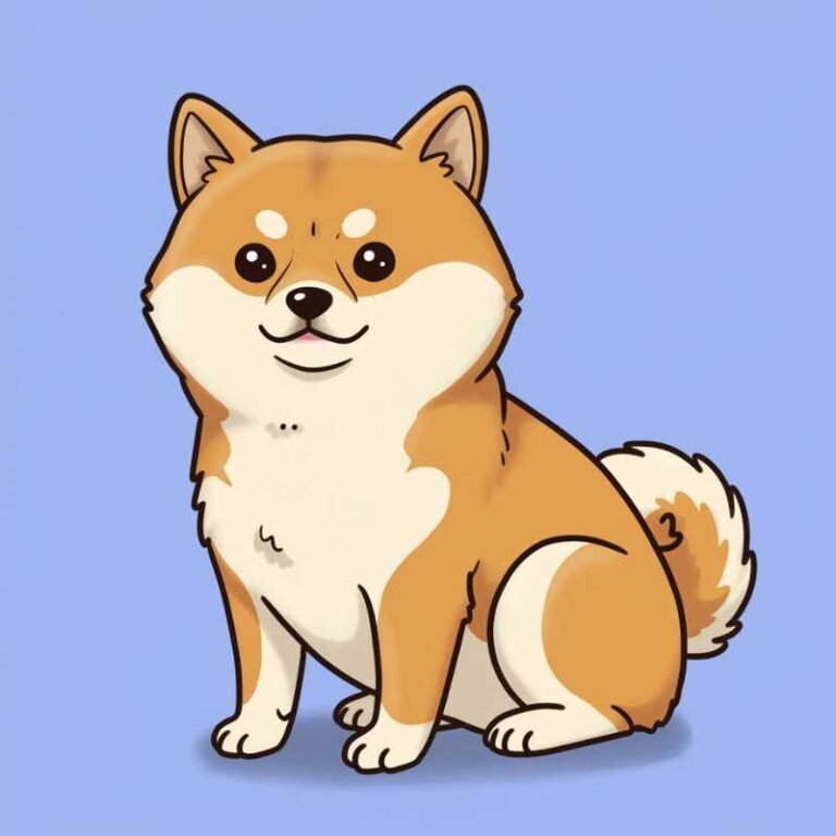 AI Image Dog Shiba Inu