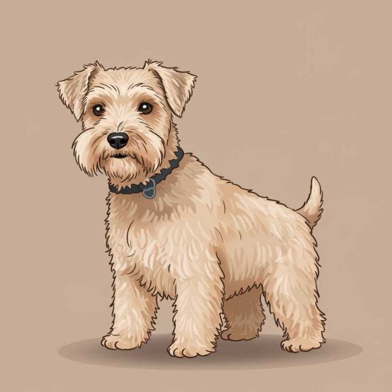 AI Image Dog Soft Coated Wheaten Terrier