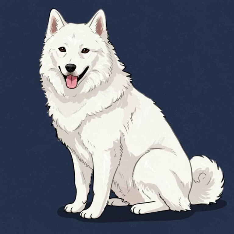 AI Image Dog Yakutian Laika