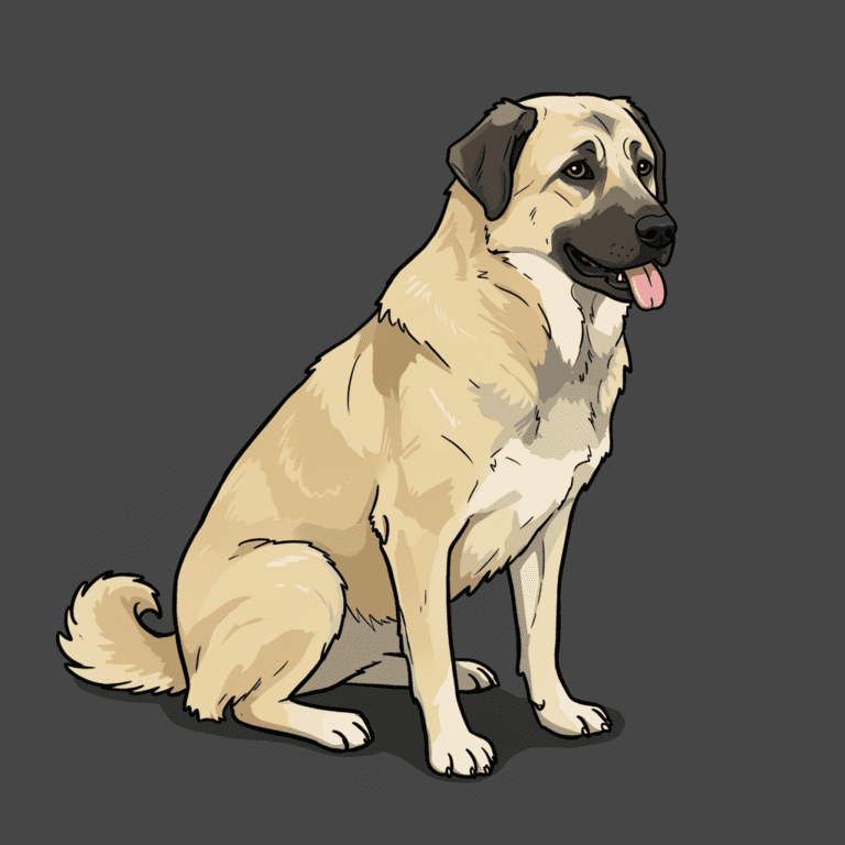 AI Image Dog Anatolian Shepherd Dog